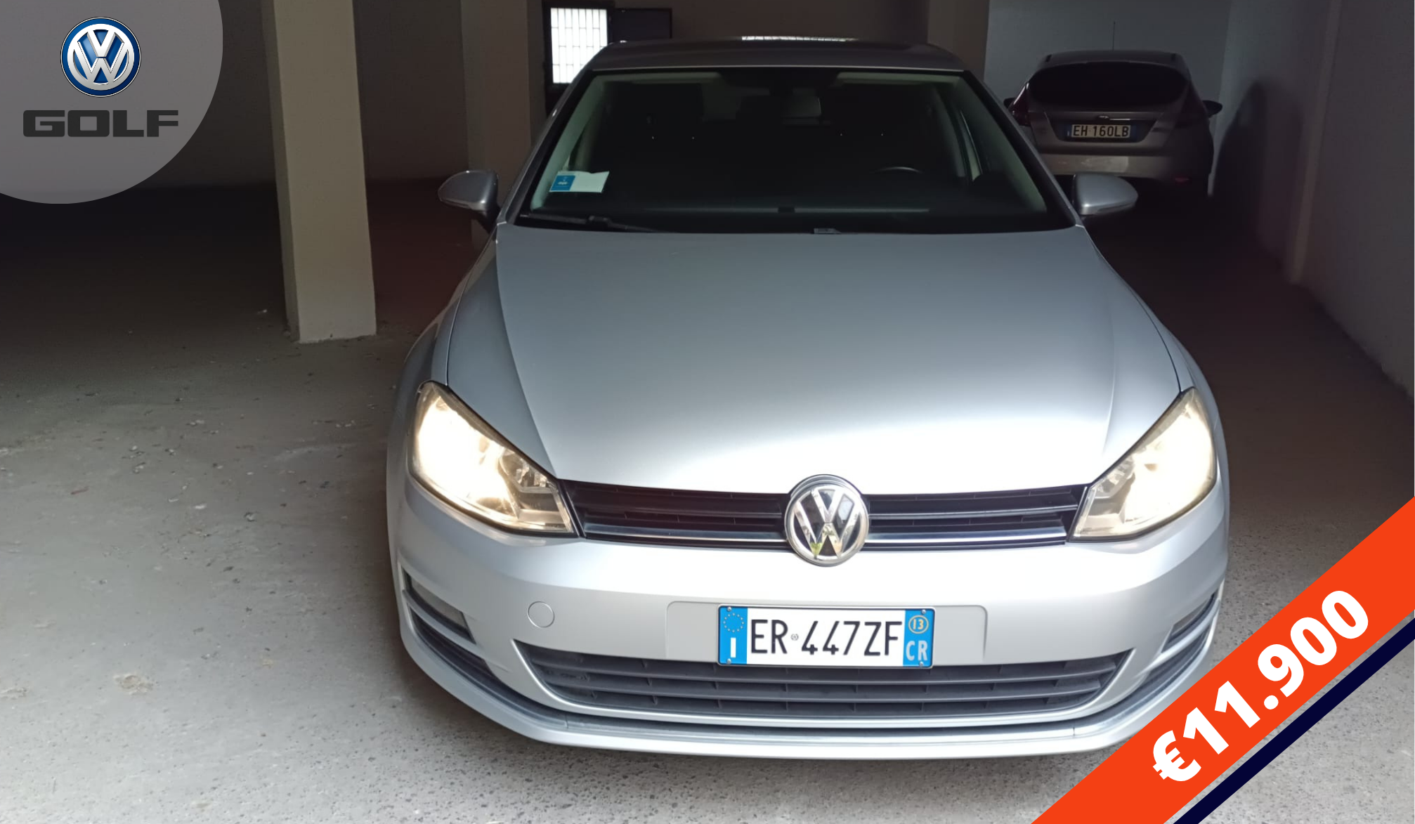 VOLKSWAGEN GOLF VII 2.0 TDi 150CV HIGHLINE - €11.900